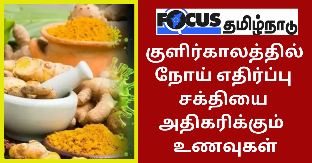 குளிர்காலத்தில் நோய் எதிர்ப்பு சக்தியை அதிகரிக்கும் உணவுகள்